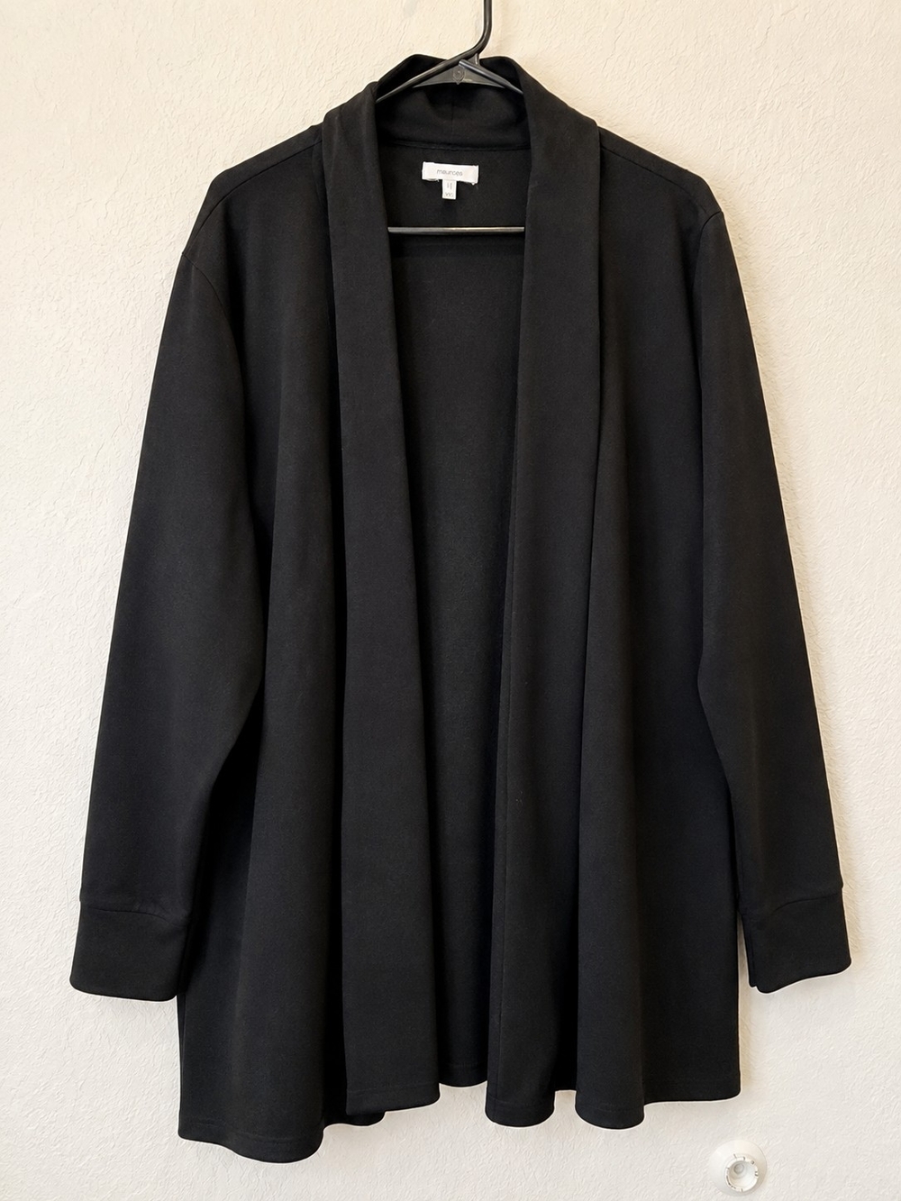 Maurices Black Open-Front Blazer Jacket
